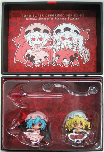 Remilia Scarlet x Flandre Scarlet Figure, Super Deformed Series, Touhou Project