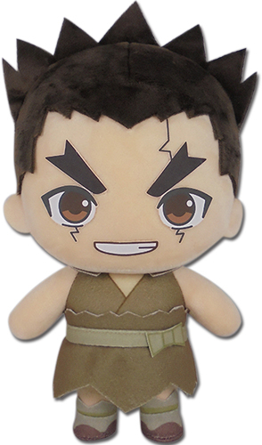 Taiju Plush Doll, Sitting Pose, Dr Stone, 8 Inches