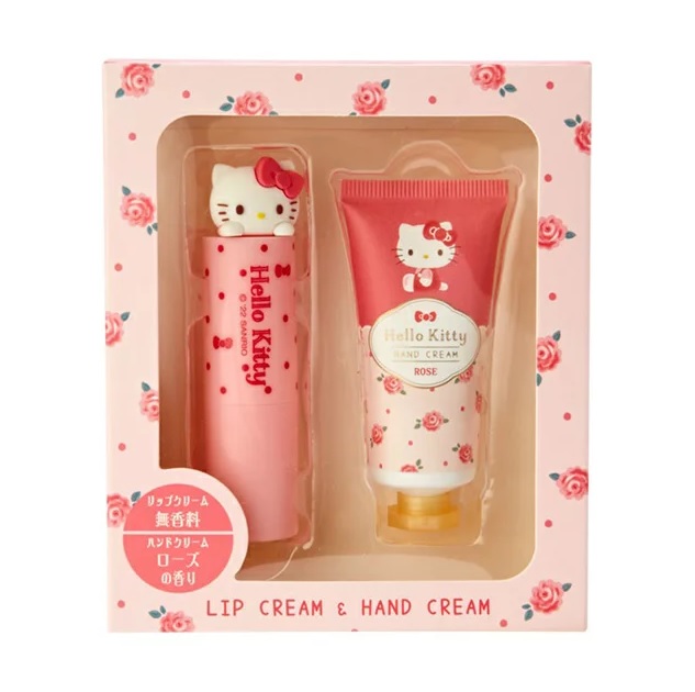 Hello Kitty Lip & Hand Cream Gift Set