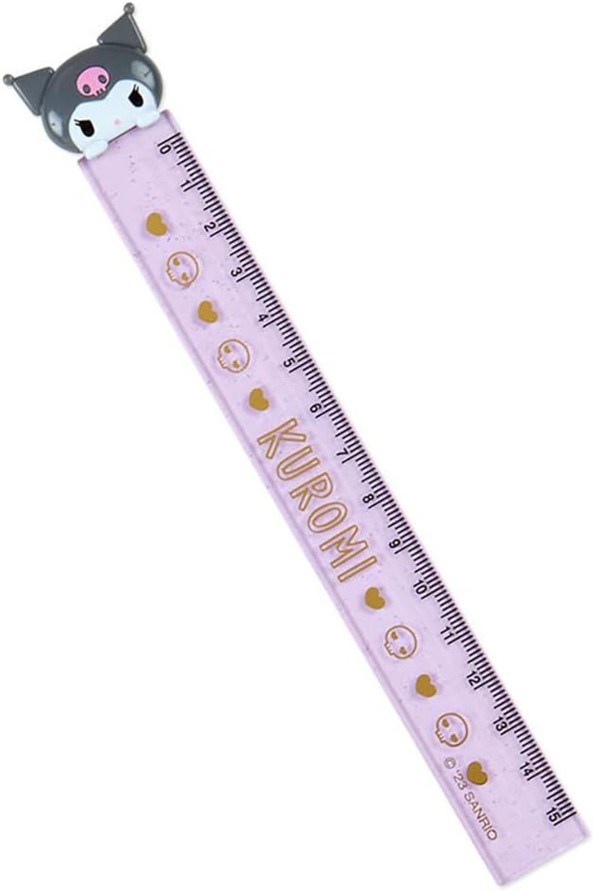 Sanrio Stationery - Kuromi Ruler - 15cm