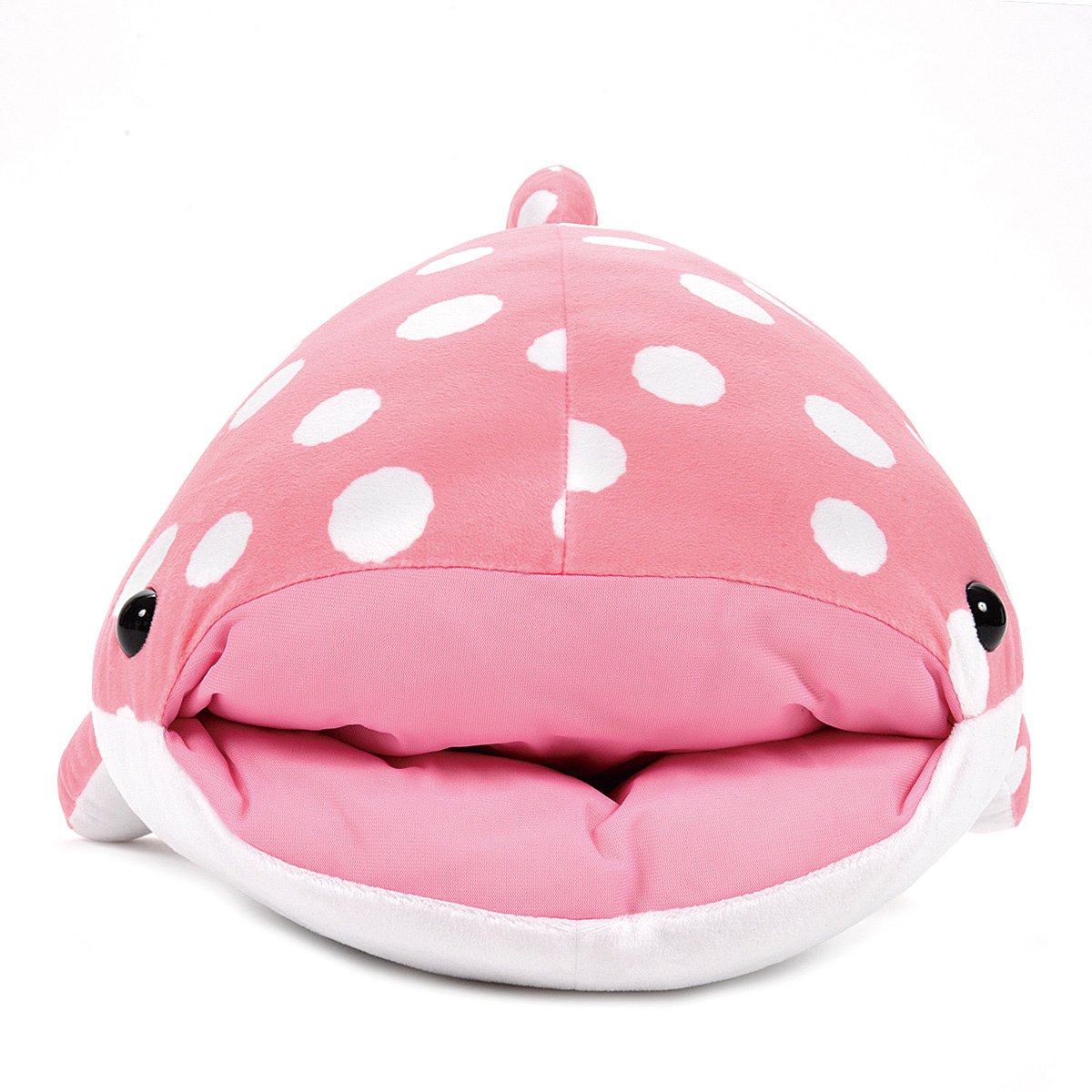 Whale Shark Amuse Dotted Plush Toy Stuffed Animal Pink White