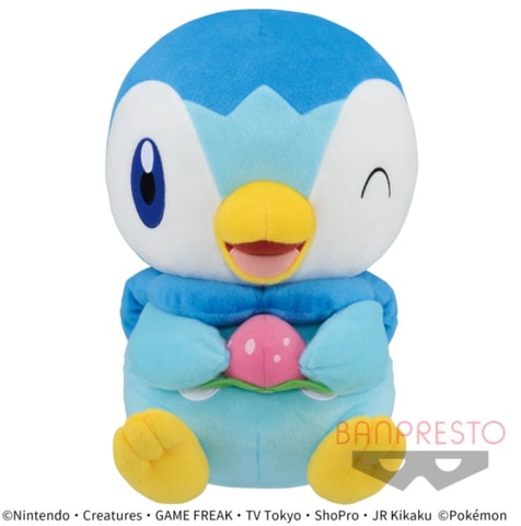 Piplup Plush Doll, Big Size, 13 Inches, Banpresto