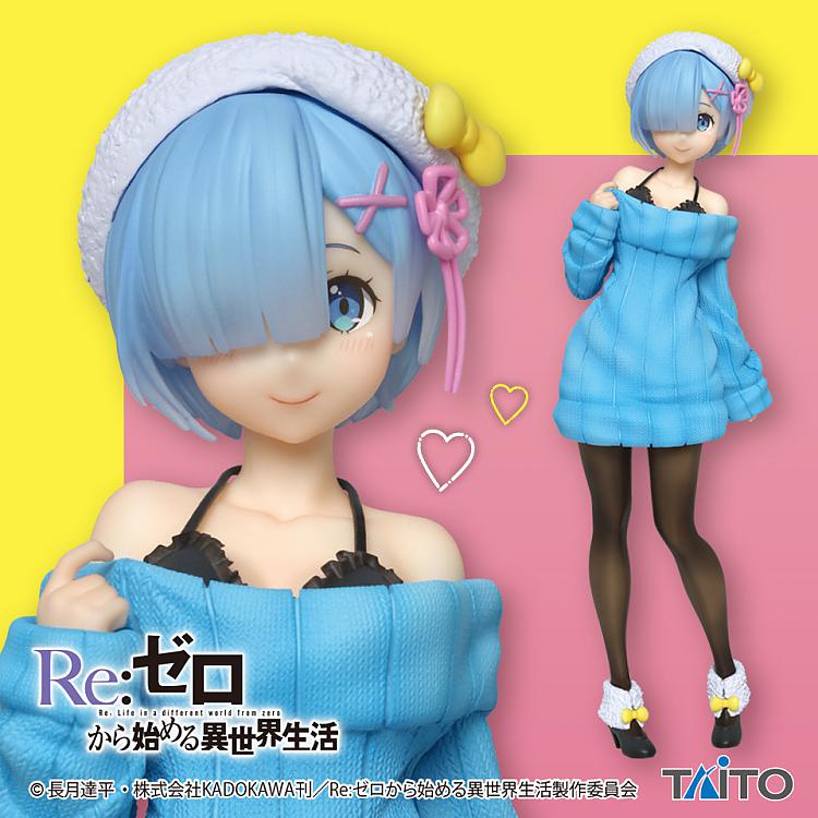 Rem Precious Sweater Figure, Re:Zero - Starting Life in Another World, Taito