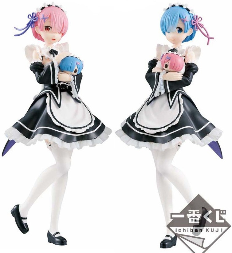 Rem & Ram, A Prize Figure, Happy Birthday, Re:Zero - Starting Life in Another World, Ichiban Kuji, Banpresto