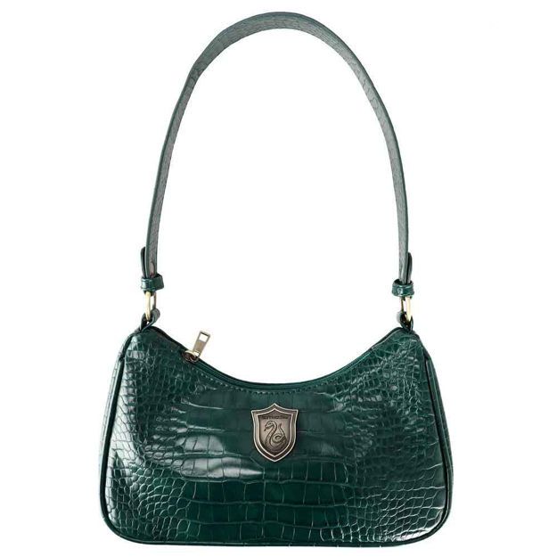 Harry Potter Slytherin Metal Badge Shoulder Bag Green