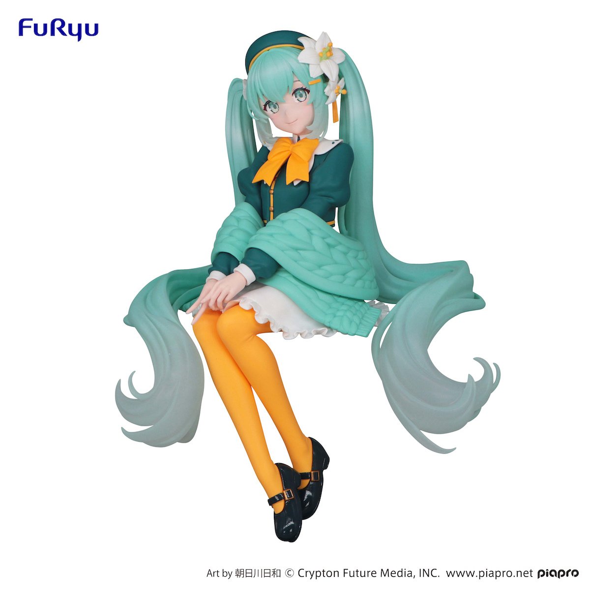 Hatsune Miku Noodle Stopper Figure, Flower Fairy, Lily, Vocaloid, Furyu