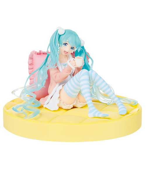 Hatsune Miku Sitting Figure, Original Shifuku Ver. , Vocaloid, Taito