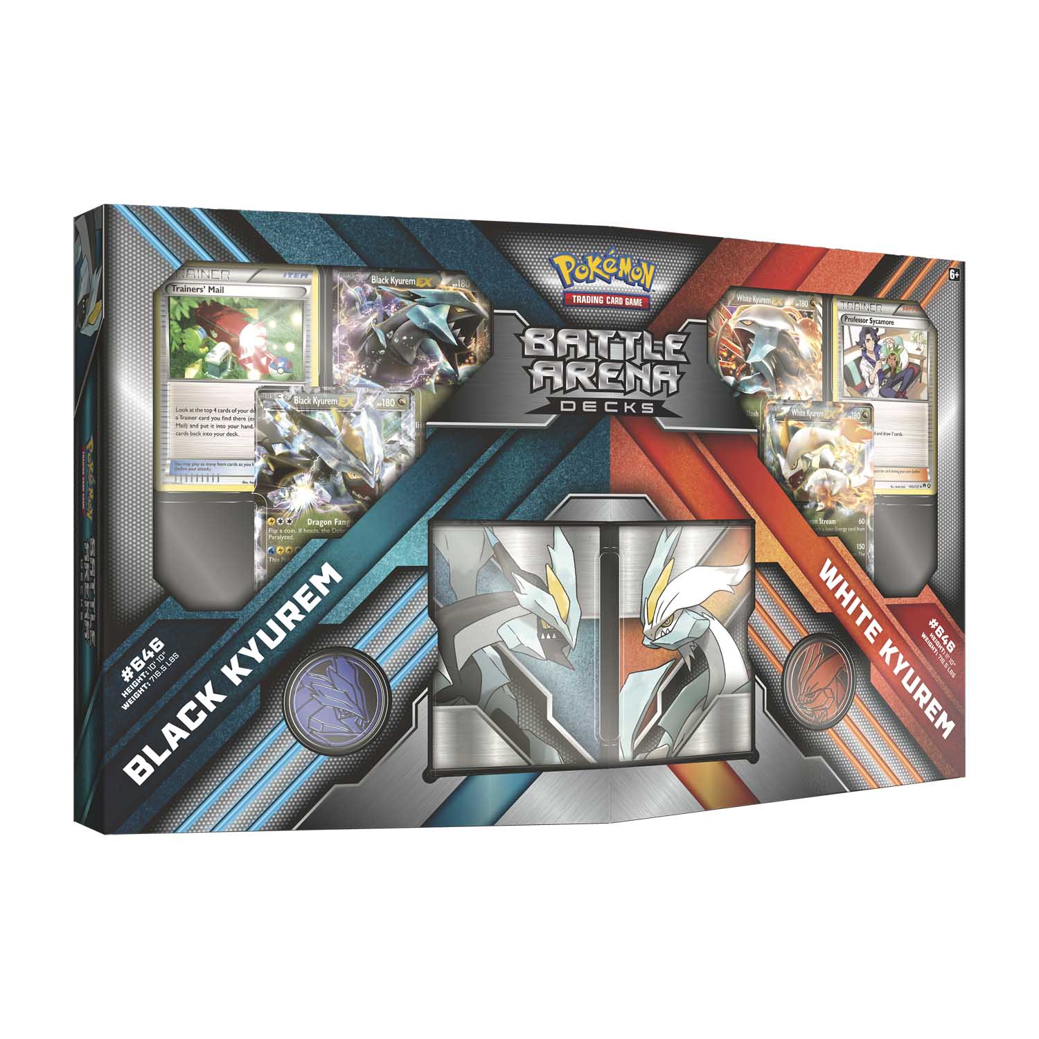 Pokemon TCG Trading Card Game Battle Arena Decks Black Kyurem vs. White Kyurem