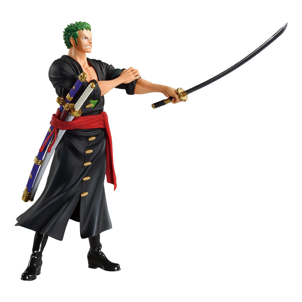 Roronoa Zoro Figure, Ichiban Kuji, Prize B, One Piece, Vol 100 Anniversary, Bandai