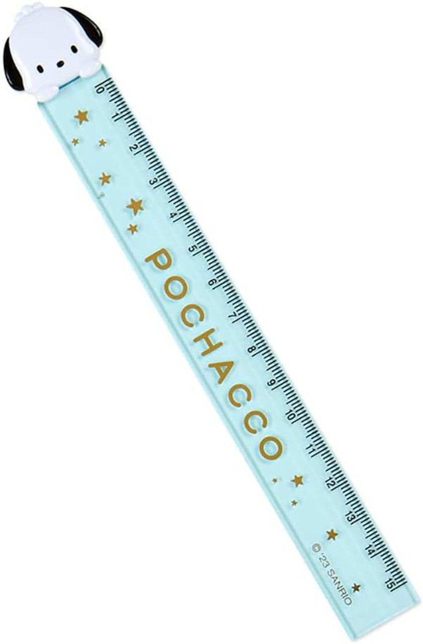 Sanrio Stationery - Pochacco Ruler - 15cm