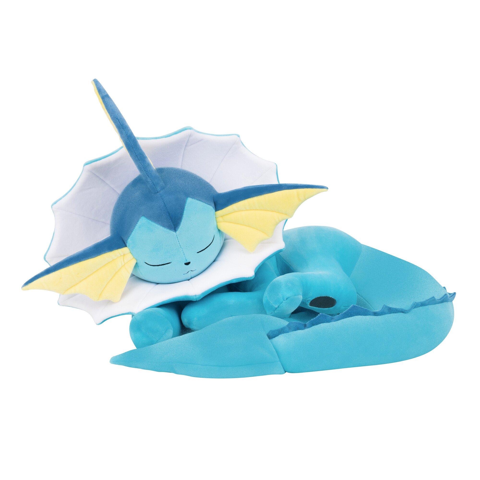 Vaporeon Plush Doll, Sleepy, 20 Inches