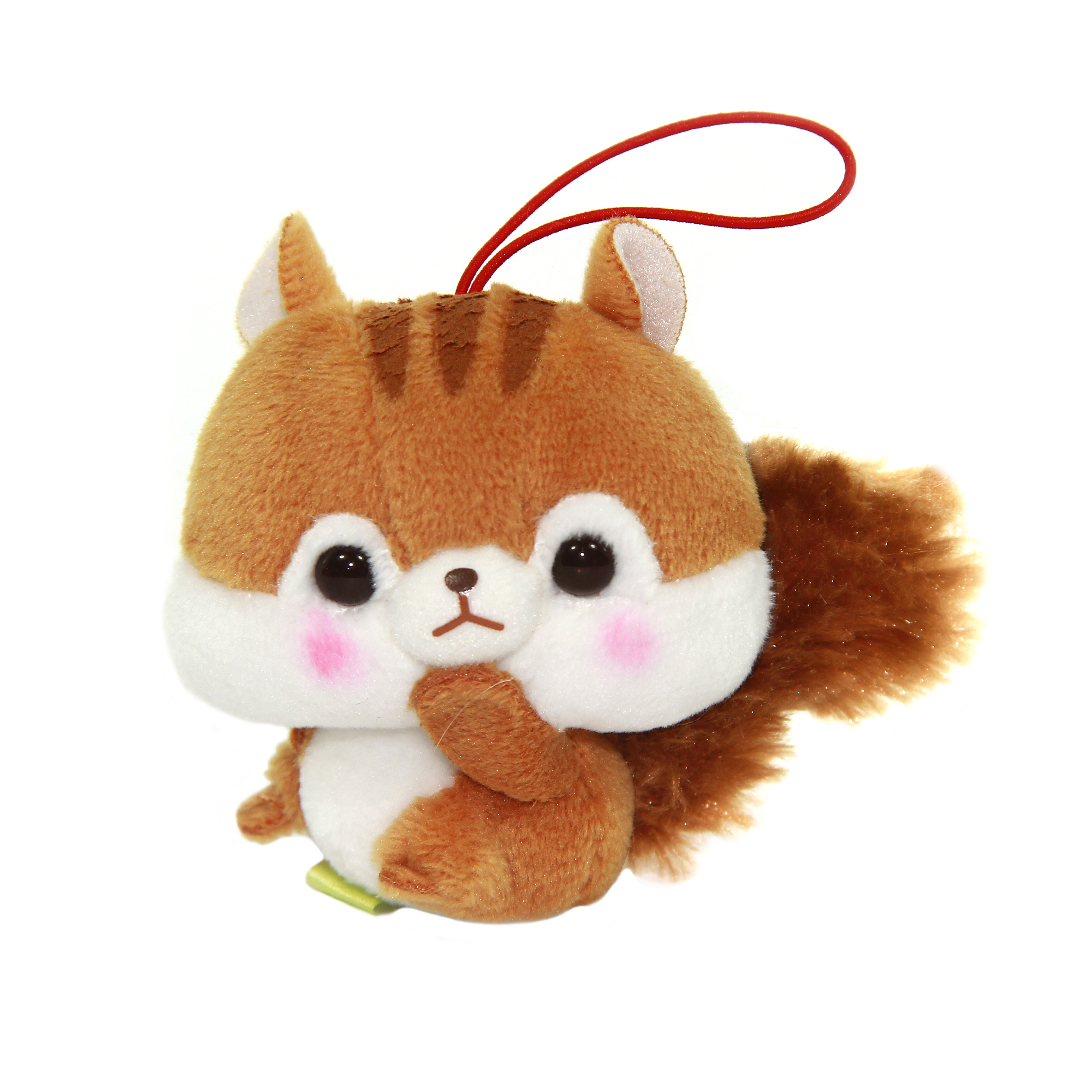 Plush Squirrel, Amuse, Fusappo Nuts Chipmunk, Kurumi, Brown, 2 Inches