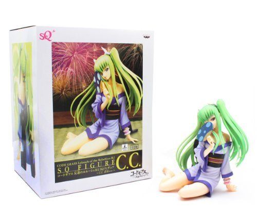 C.C., SQ Figure, Kimono Version, Code Geass, Lelouch of the Rebellion, Banpresto