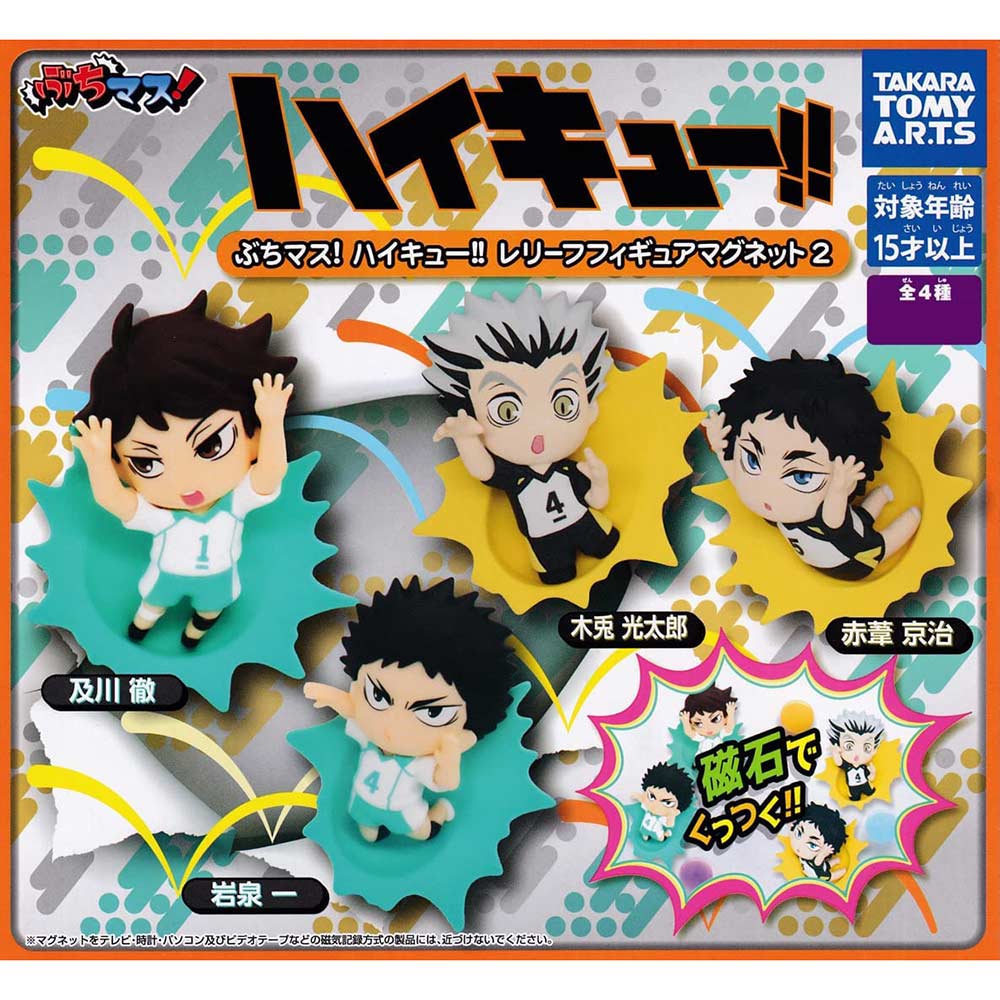 Haikyuu Gashapon Magnet - Random Pick