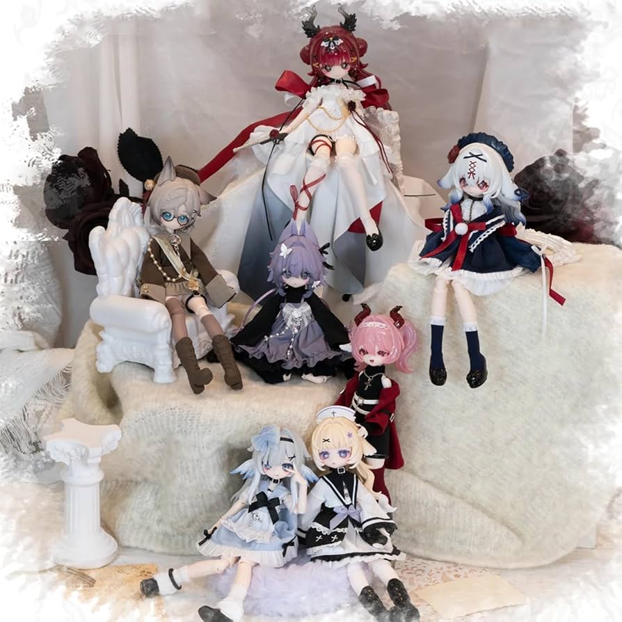 Meki Oblivions Luminaria Series 1/8 Action Figure BJD Ball-Jointed Doll -  Random Figure Blind Box