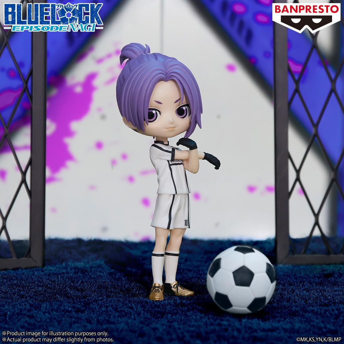 Mikage Reo Figure, Q Posket, Blue Lock, The Movie, Banpresto