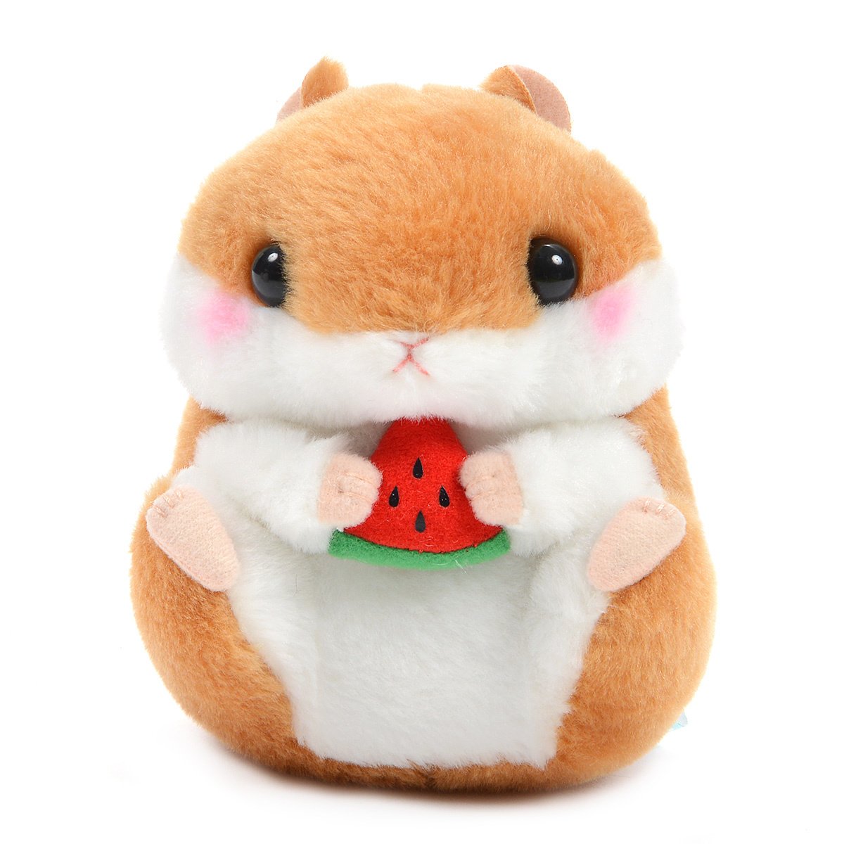 Plush Hamster, Amuse, Coroham Coron, Coron, Brown, 5 Inches