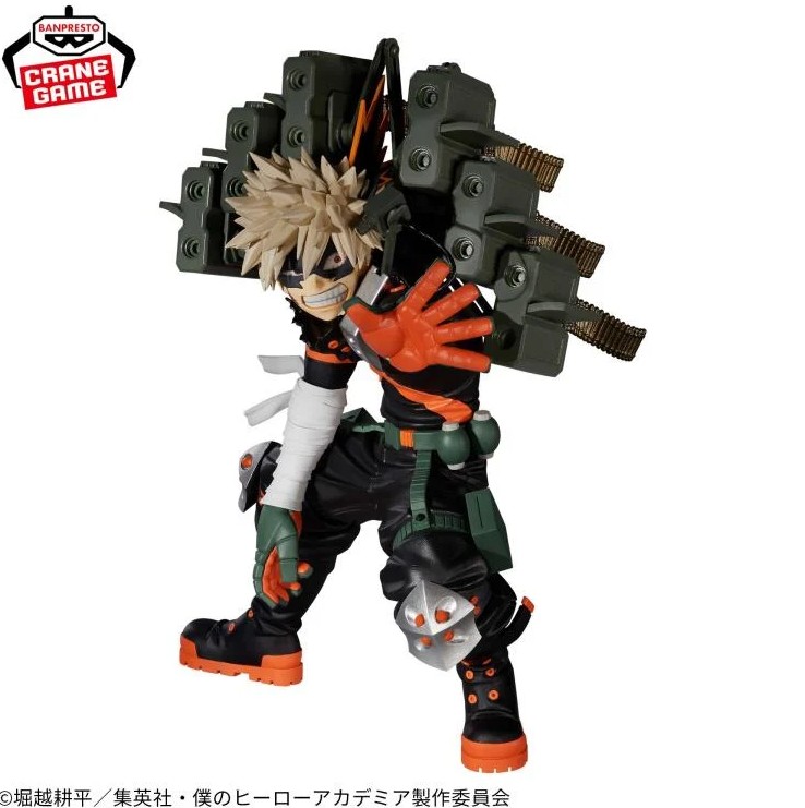 Katsuki Bakugo Figure, The Amazing Heroes Plus, My Hero Academia, Banpresto