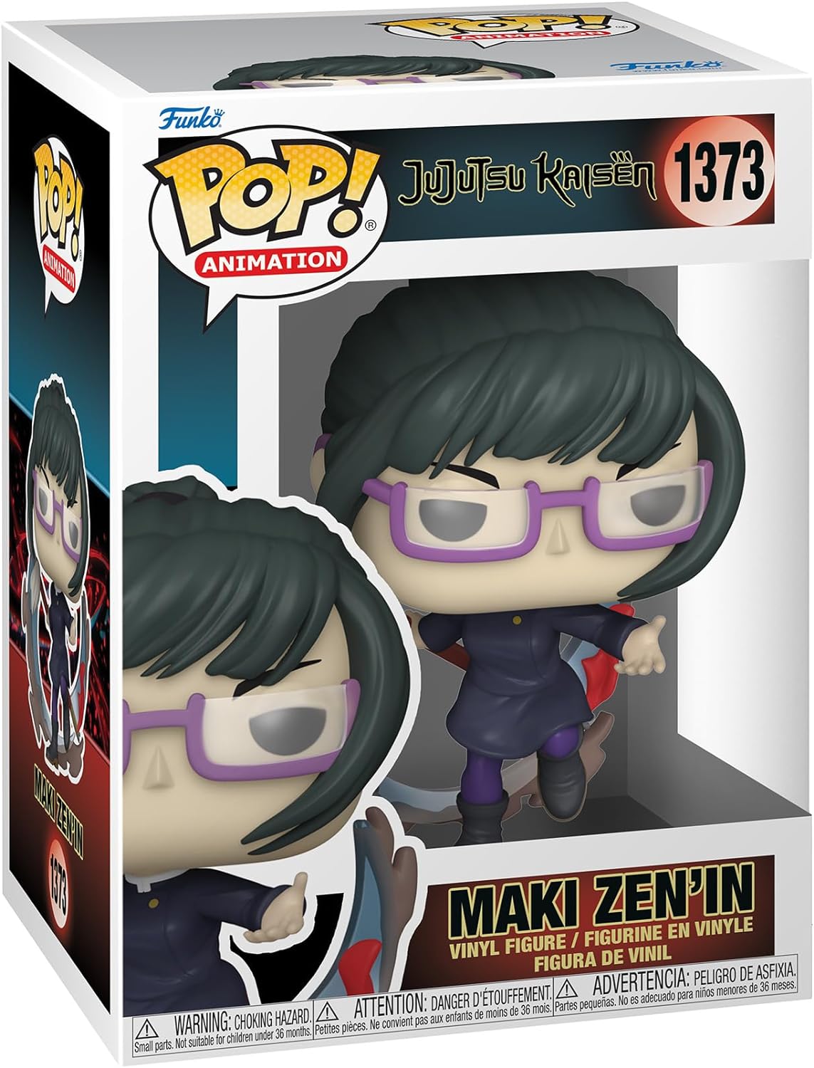 Maki ZenIn Figure Jujutsu Kaisen Funko Pop Animation 1373