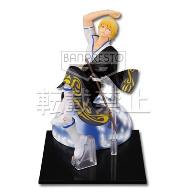 Sakata Kintoki Figure, Ichiban Kuji, A Prize Figure, Gintama, Gold Silver, Banpresto