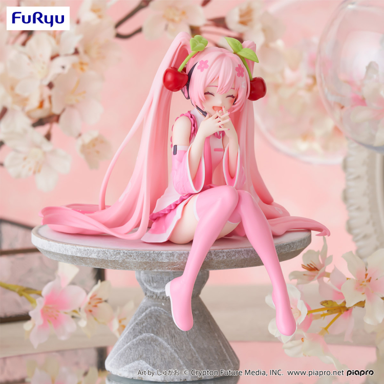 Sakura Miku Noodle Stopper Figure, Hatsune Miku, Vocaloid, Furyu