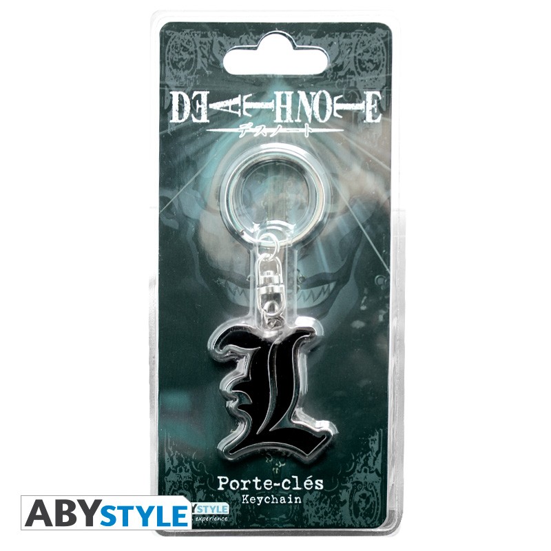 DEATH NOTE - L Keychain - Symbol