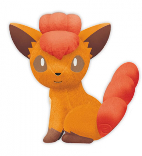 Vulpix, Pokemon Focus A ver, Sun & Moon, Plush, 13 Inches Banpresto