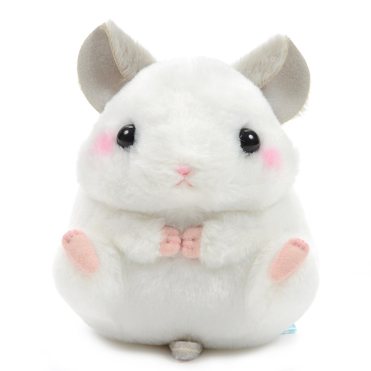 Plush Hamster, Amuse, Coroham Coron, Chira-kun, White, 5 Inches