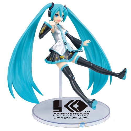 Hatsune Miku, 10th Anniversary, SPM Super Premium Figure, Vocaloid, Project Diva X HD, Sega