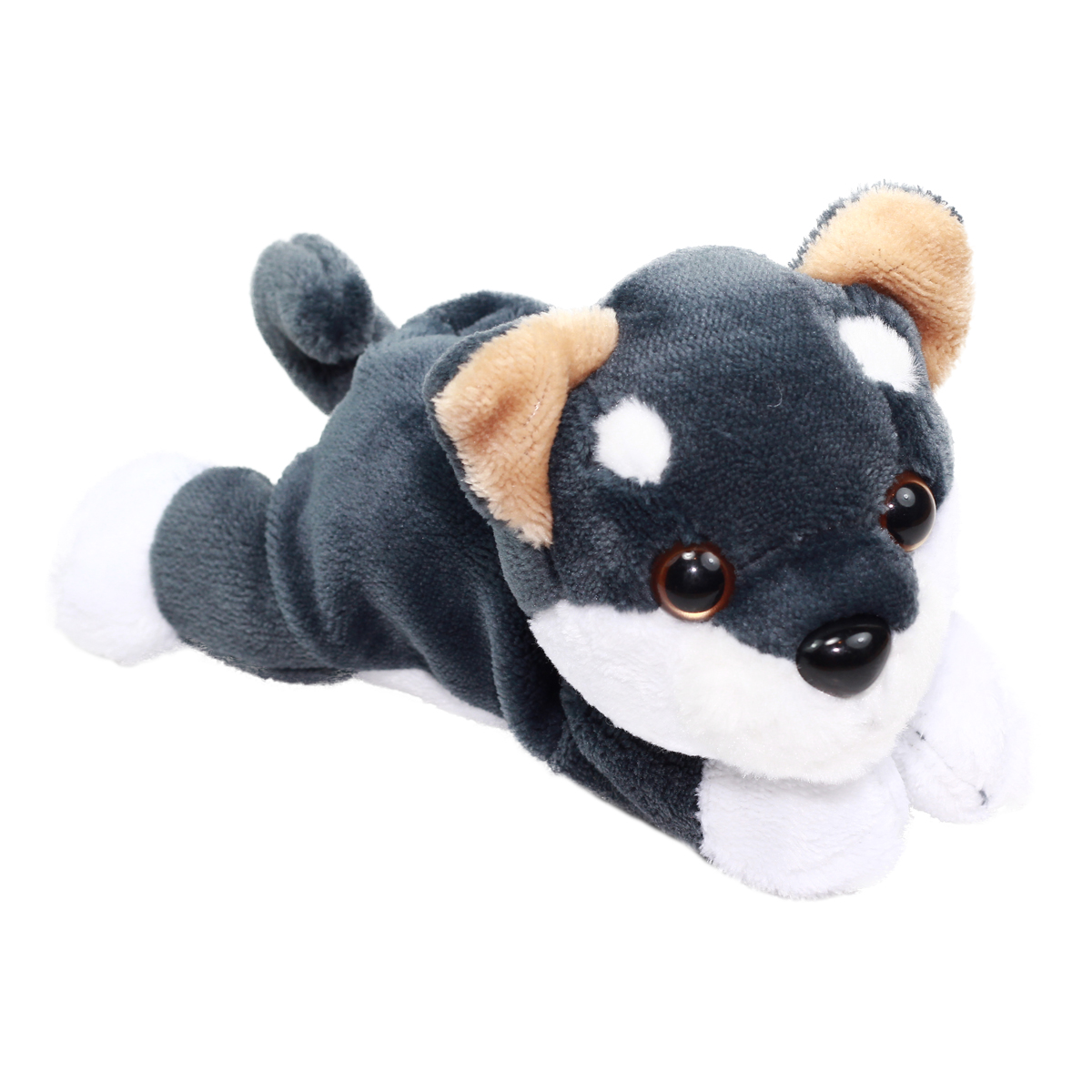 Kawaii Friends Dog Collection Husky Dark Grey White Plush 9 Inches