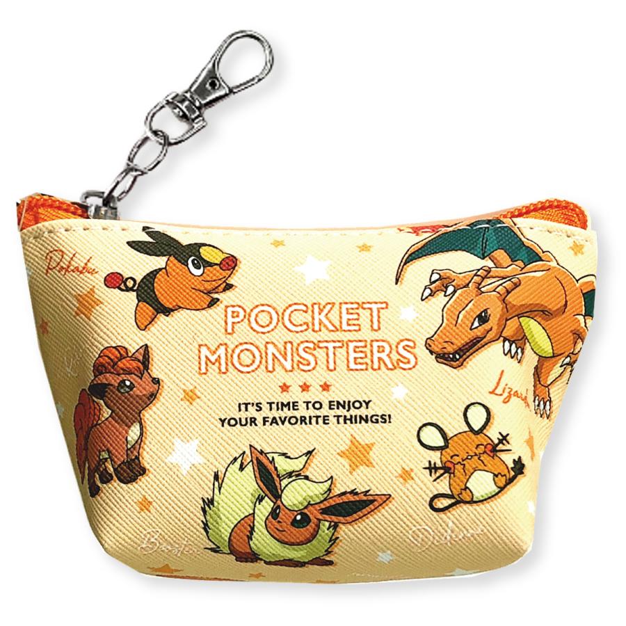 Pokemon Pocket Monster Triangle Mini Pouch Yellow