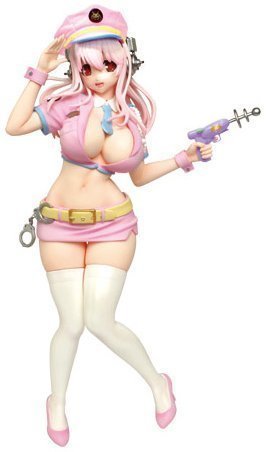 Super Sonico Figure, Space Police Pink Ver., Super Sonico, Taito