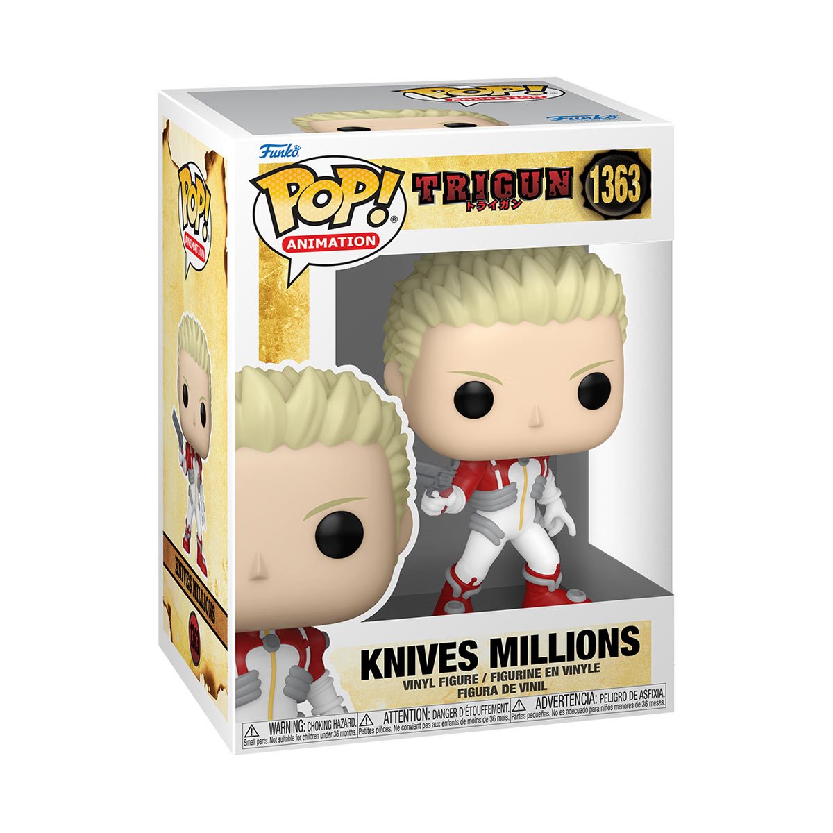 Knives Millions Figure Trigun Funko Pop 1363