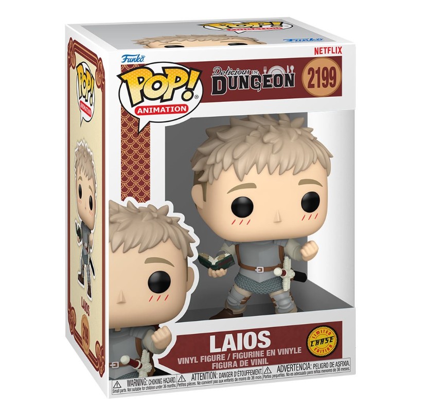 Laios Funko Pop Plus Figure Delicious in Dungeon Funko Pop 2199 - CHASE