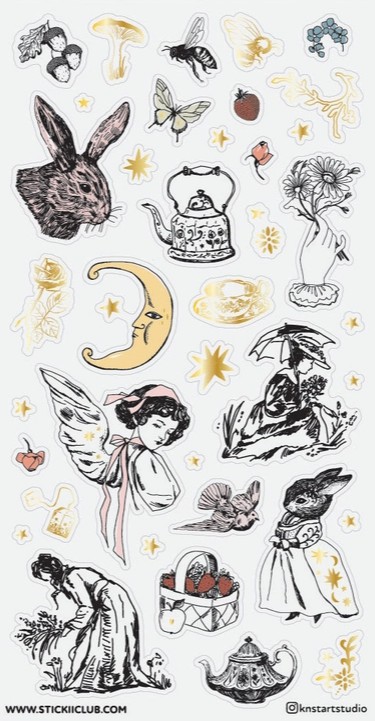 Moonlit Meadow Sticker Sheet