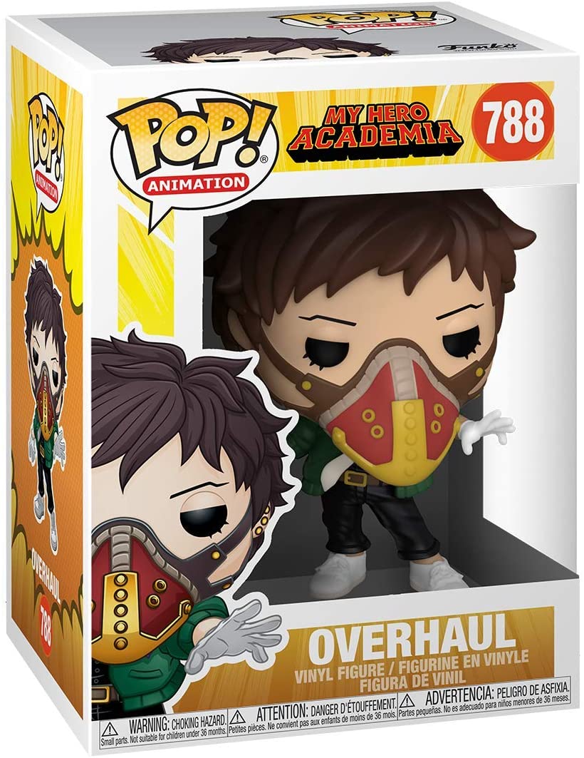Overhaul Figure Kai Chisaki My Hero Academia Funko Pop Animation 3.75 Inches Funko Pop 788