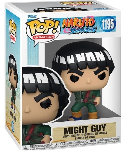 Might Guy, Naruto, Funko Pop Animation 3.75 Inches, Funko Pop 1195