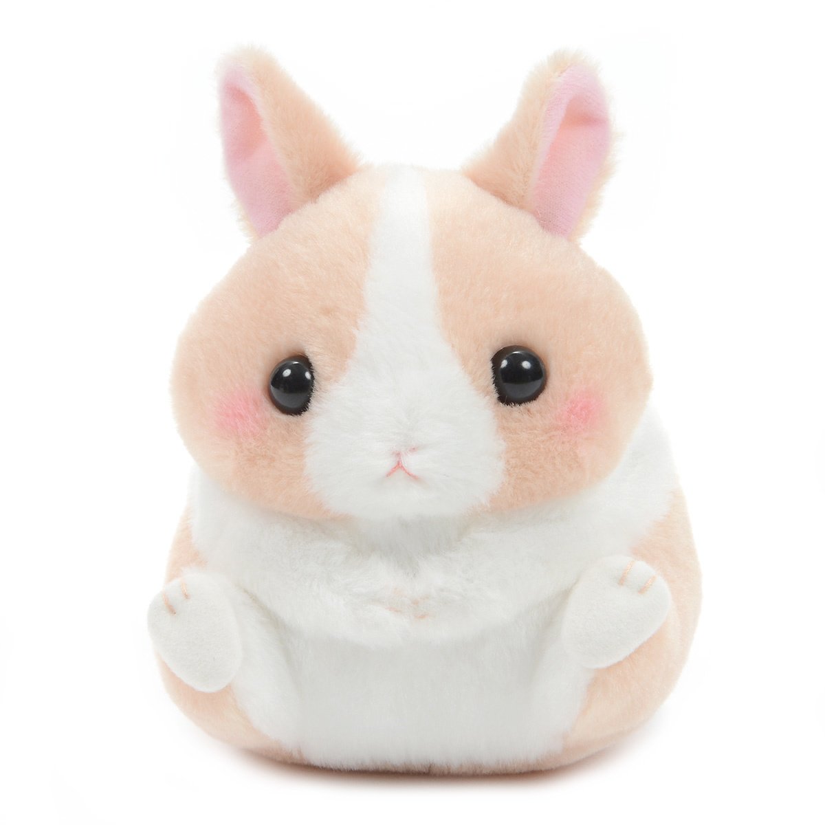Plush Hamster, Amuse, Coroham Coron, Chibi-pyon, Mix White, 5 Inches