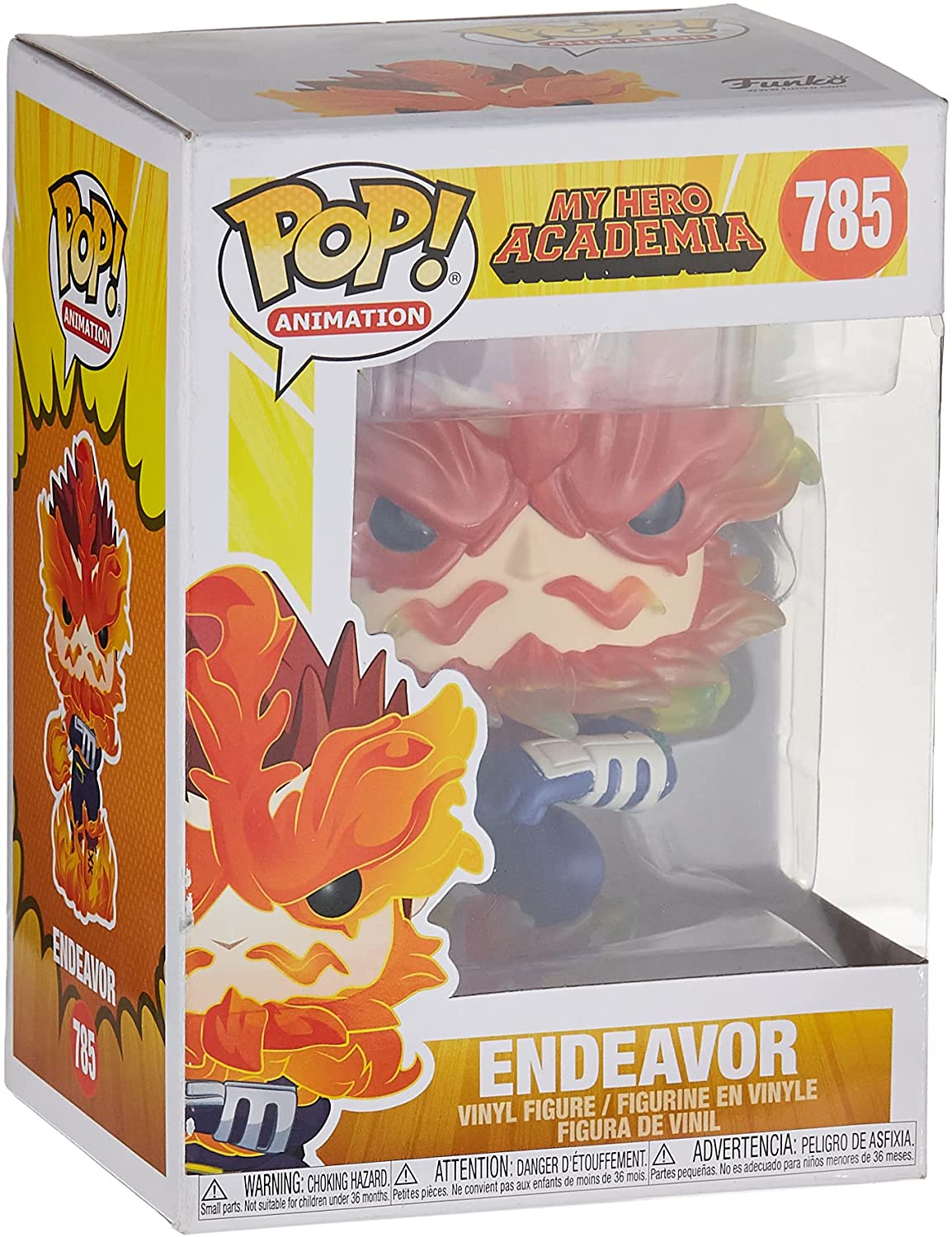 Endeavor Figure My Hero Academia Funko Pop Animation 3.75 Inches Funko Pop 785