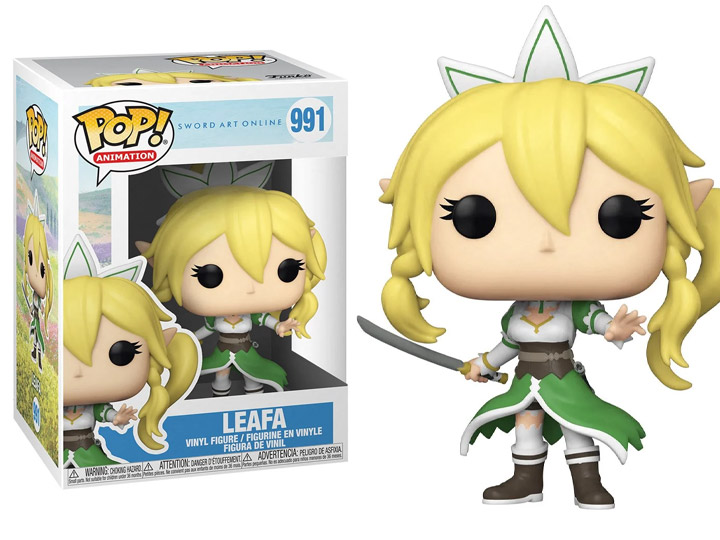 Leafa Figure Sword Art Online Funko Pop Animation 3.75 Inches Funko Pop 991