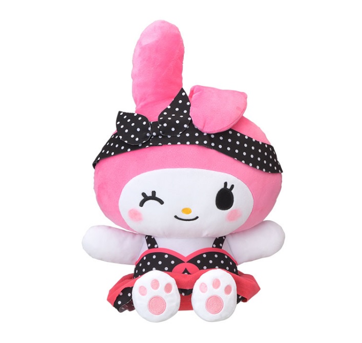 My Melody Plush Doll, 50s Fashion Ver, 15 Inches, BIG Size, Sanrio, Sega