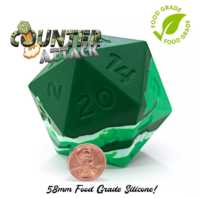 Random Encounter - Counter Attack Dice - Green