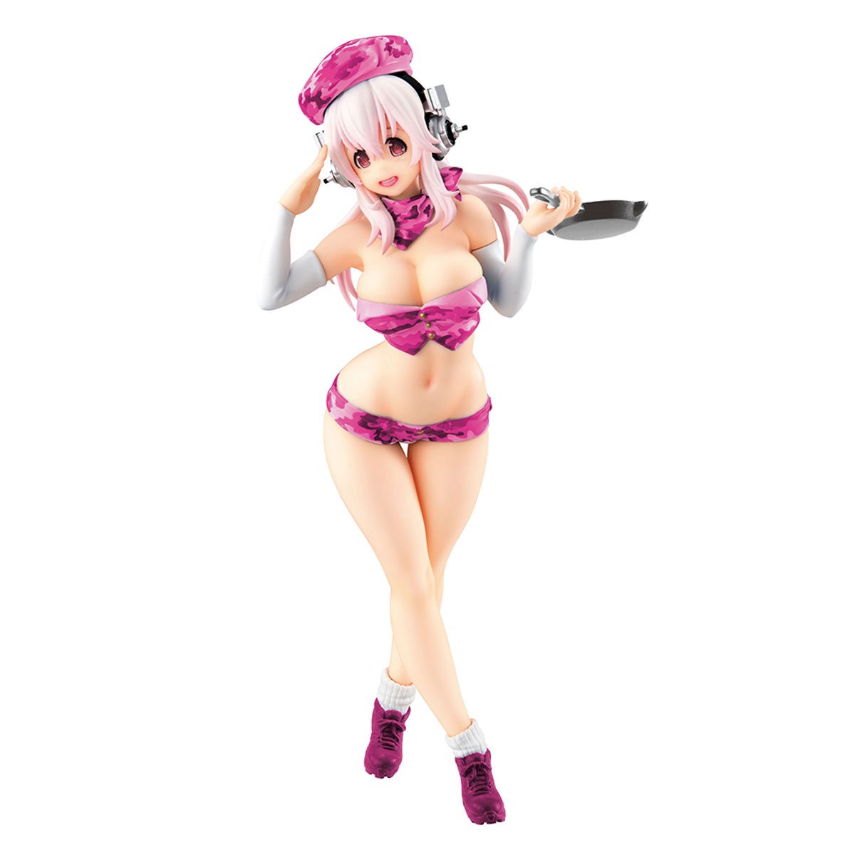 Super Sonico, Concept Figure, Military Urban Camouflage, Pink Ver, Super Sonico, Furyu