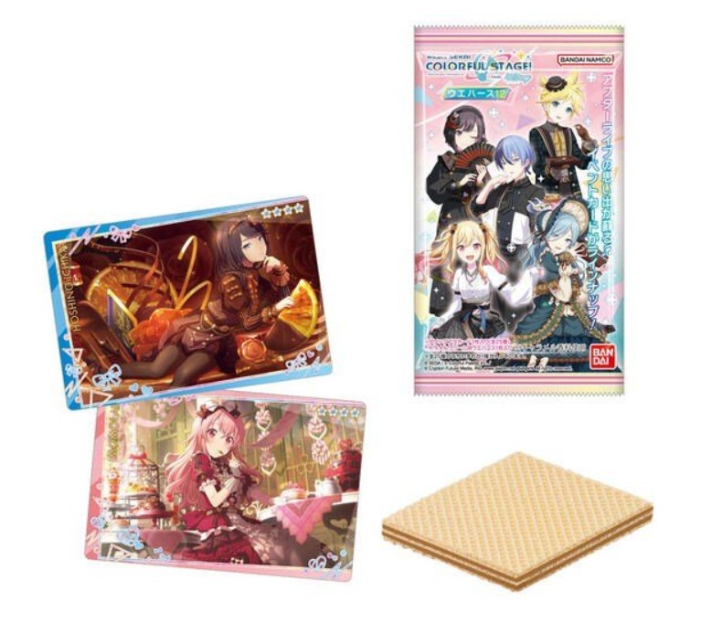 Bandai Colorful Stage Project Sekai Wafer + Collectible Card Vol 12.