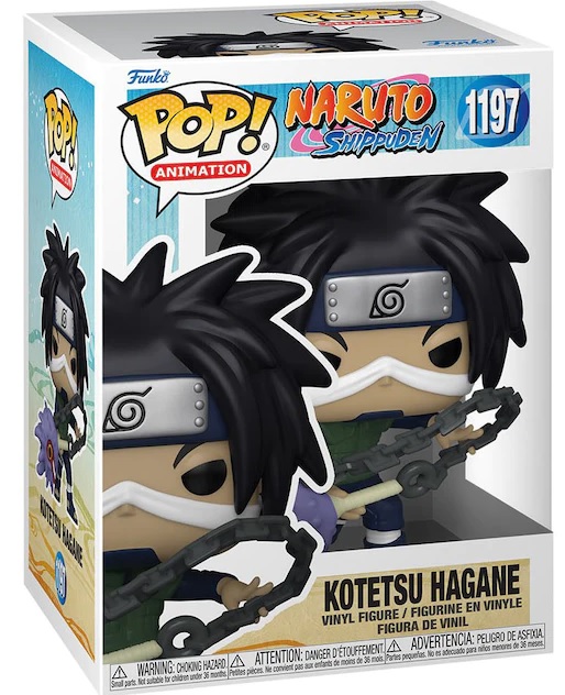 Kotetsu Hagane, Naruto, Funko Pop Animation 3.75 Inches, Funko Pop 1197