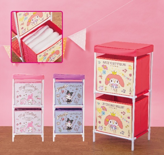 My Melody Pink Storage Box Sanrio