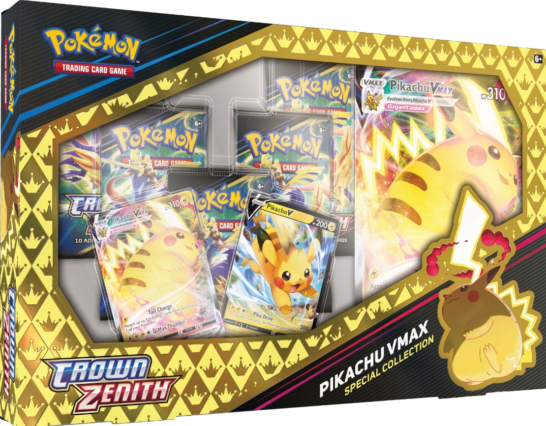 Pokemon Trading Card Game Crown Zenith Pikachu VMax