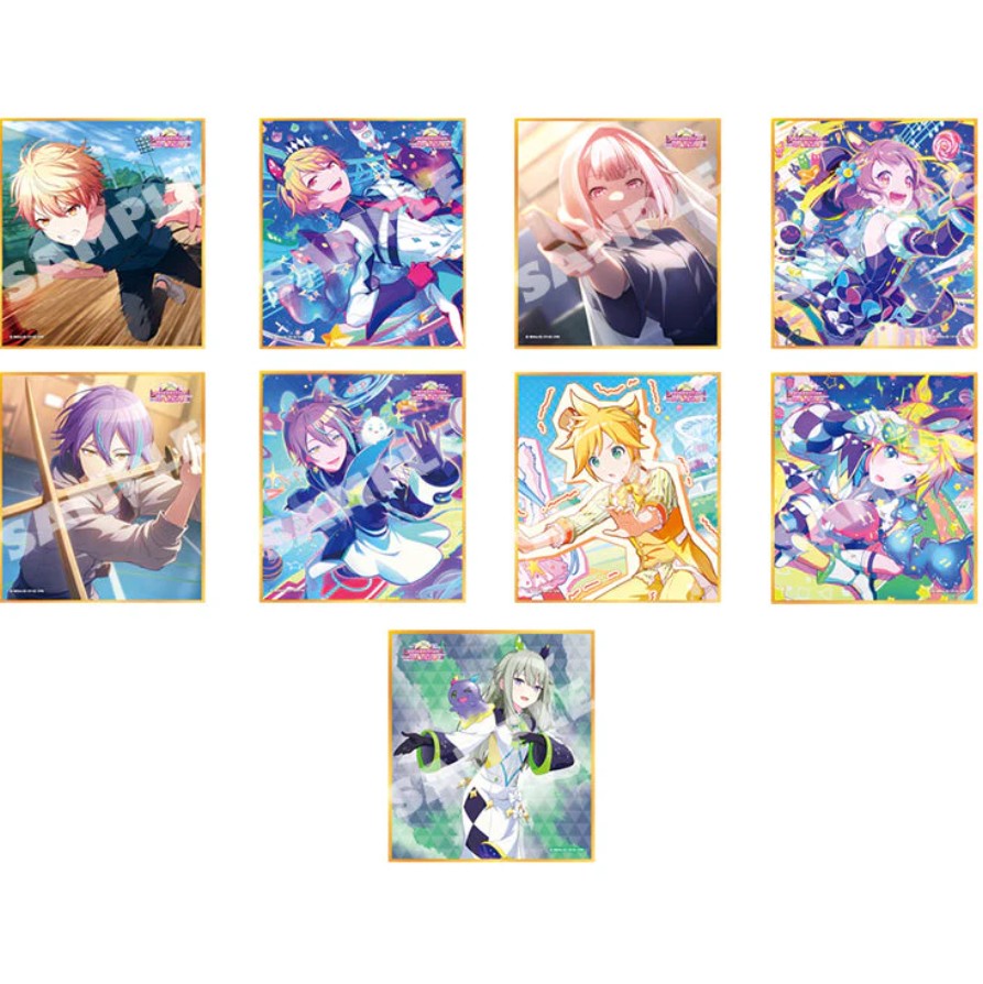 Project Sekai Colorful Stage! Cardboard x Perspective for Smile - Shikishi Random Blind Box