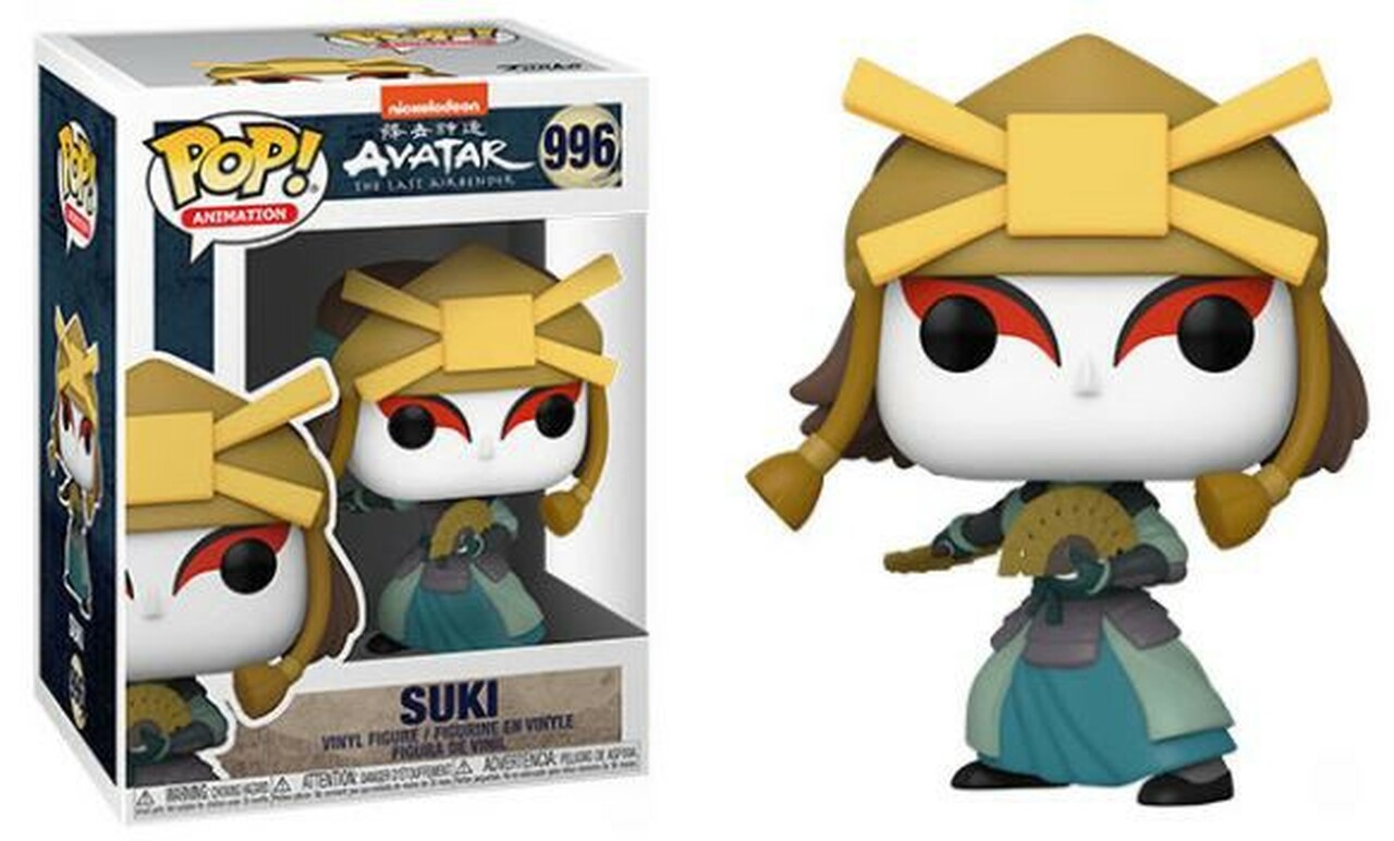 Suki Figure, Avatar The Last Airbender Funko Pop Animation 3.75 Inches - Funko Pop 996