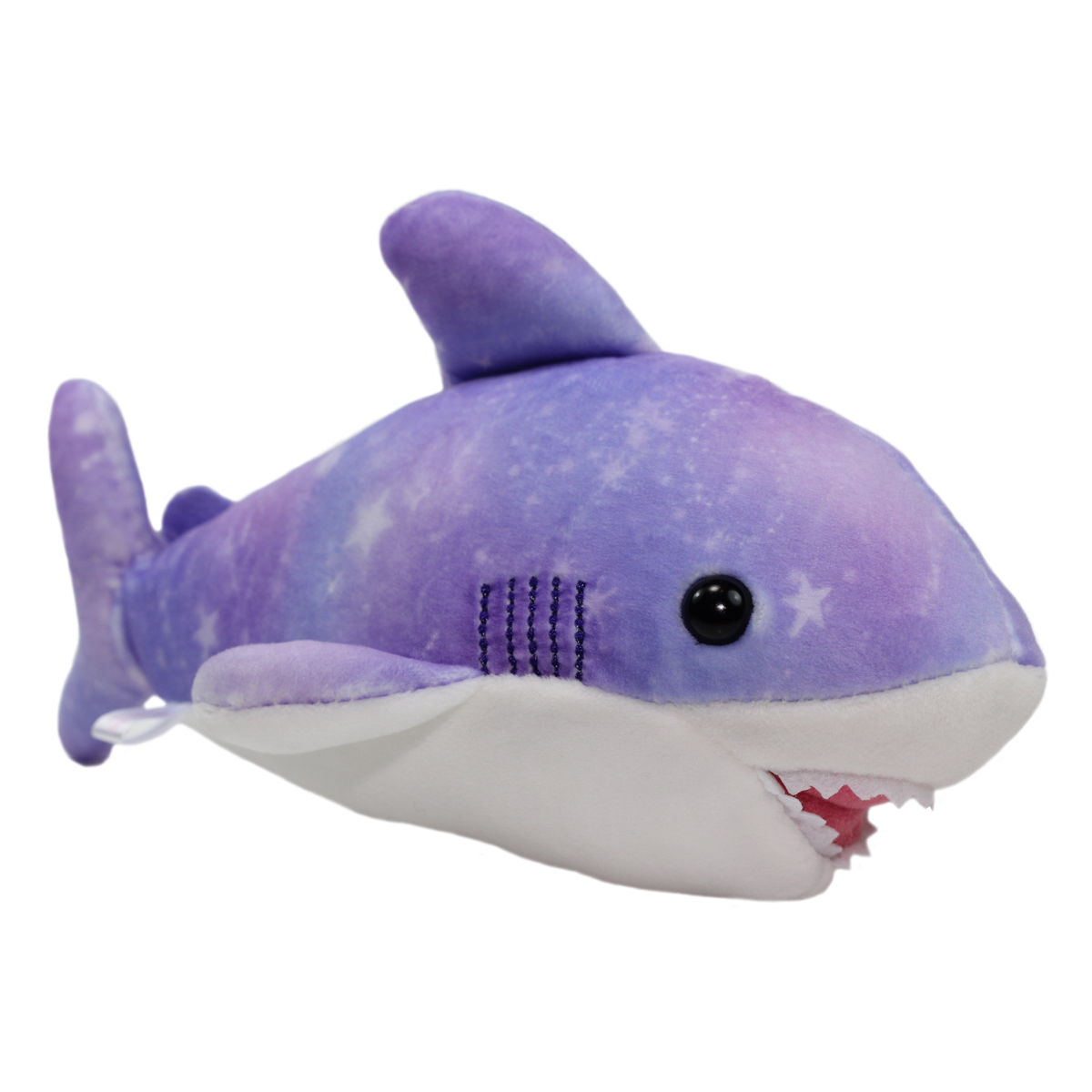 Aquarium Colorful Collection Plush Shark Plush Toy Purple 8 Inches